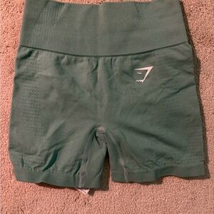 Green Gymshark Vital Seamless 2.0 Shorts